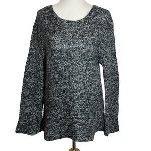 FOR JOSEPH Gray Knit Sweater Sze M